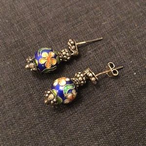 Cute little globe earrings